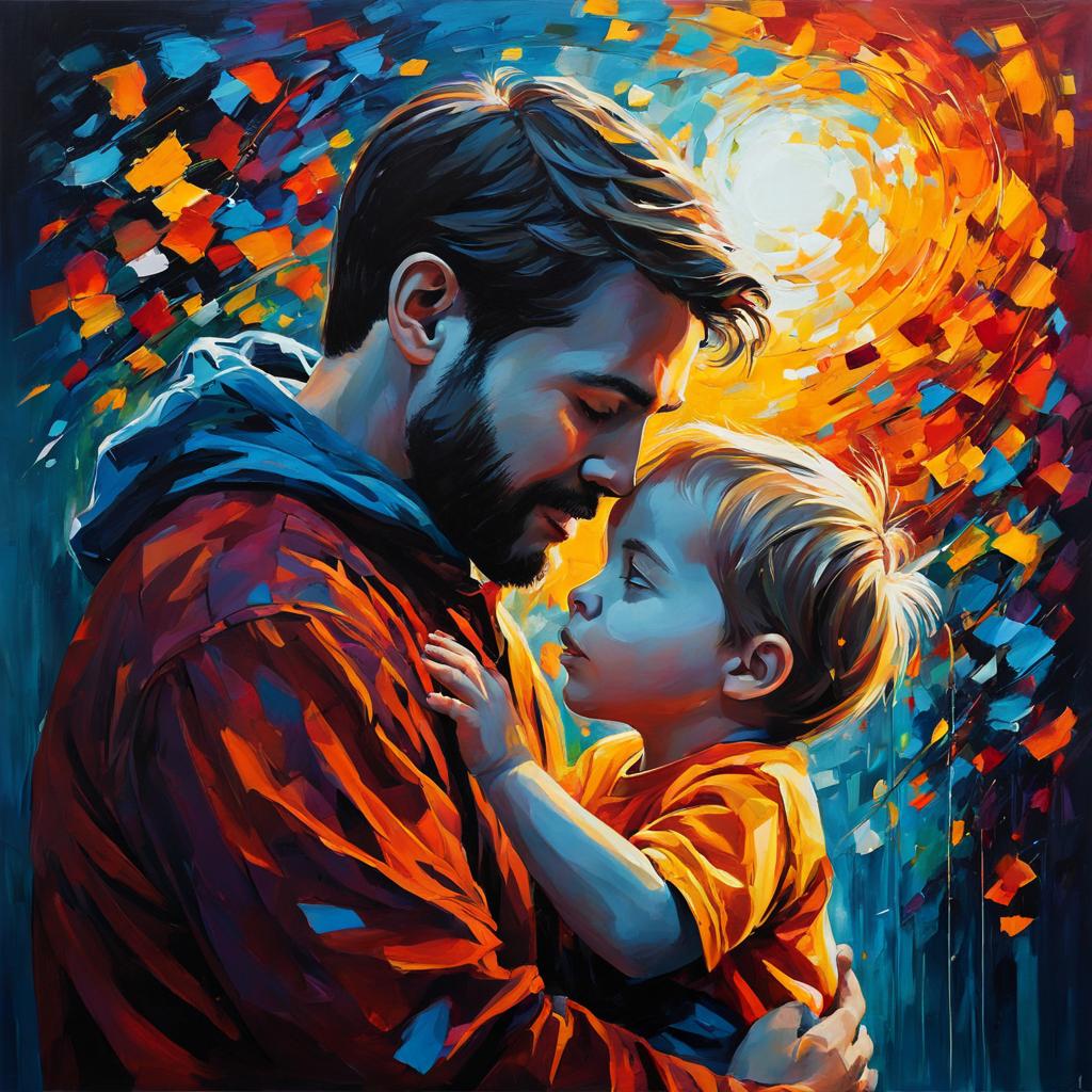 Proud father